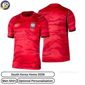 South Korea Home Men Shirt 2026-over view