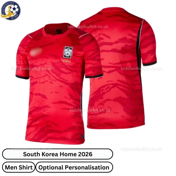 South Korea Home Men Shirt 2026-over view