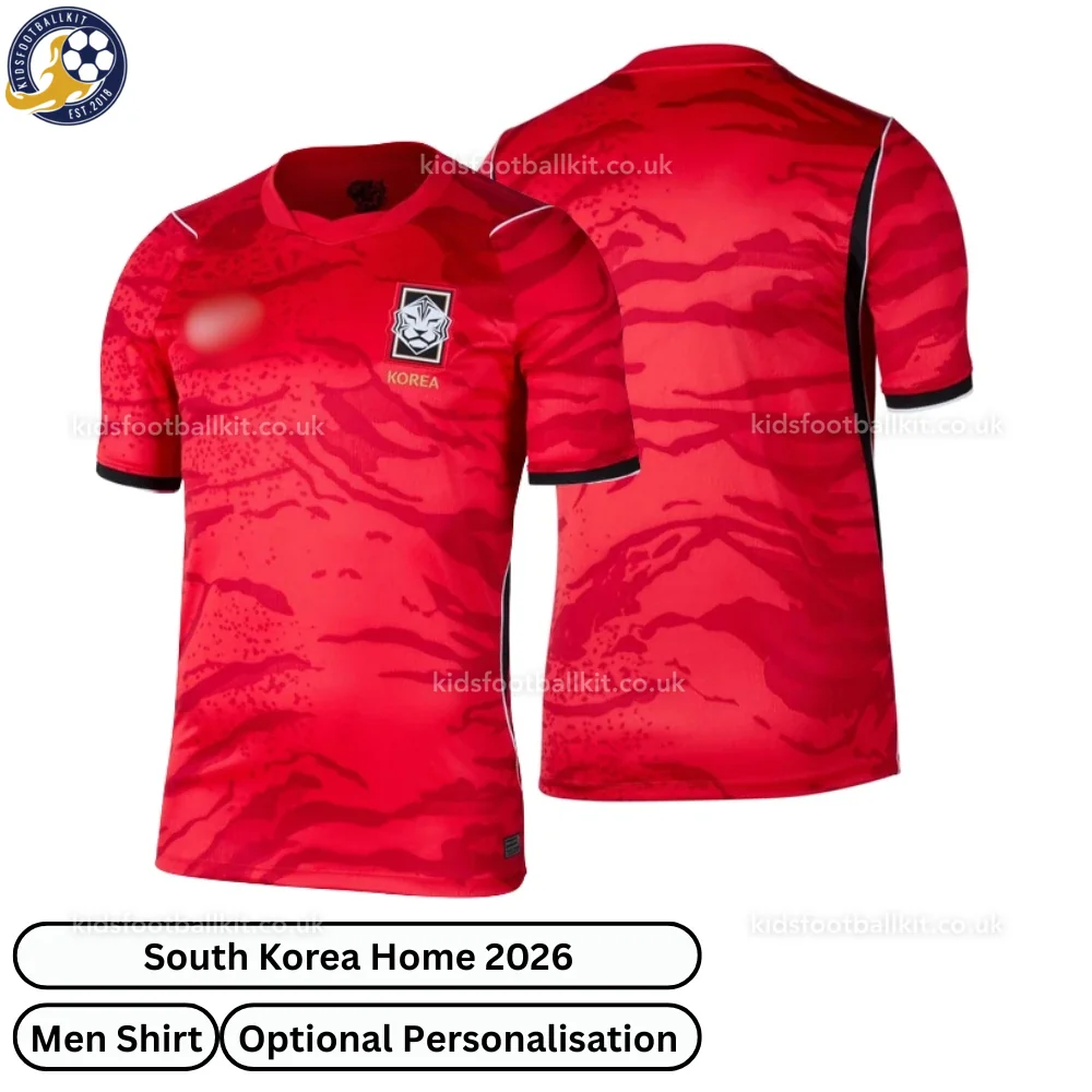 South Korea World Cup 2026 Home Men Football Shirt