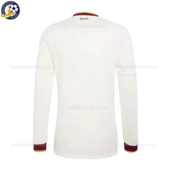 Spain Away Kids Kit 2026-back view long sleeve
