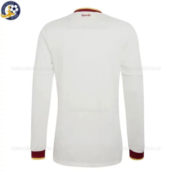 Spain Away Men Shirt 2026-back view-long sleeve