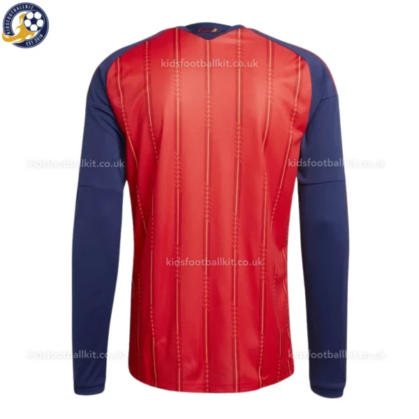 Spain Home Kids Kit 2026-back view long sleeve