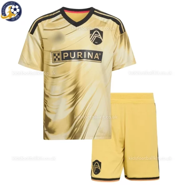 St. Louis City Away Kids Kit 26_27-front view