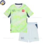 Switzerland away kids kit 2026-front view