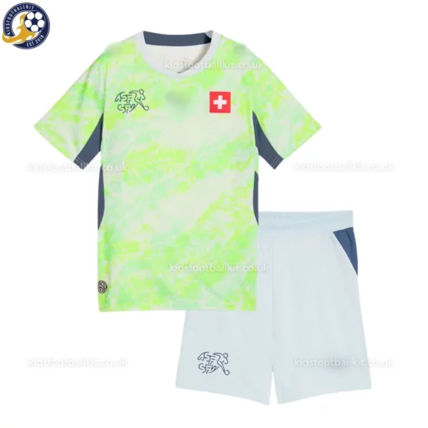 Switzerland away kids kit 2026-front view