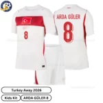 Turkey Away Kids Kit 2026-over view-Arda Güler 8