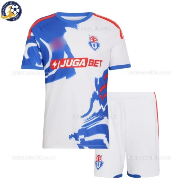 Universidad de Chile Away Kids Kit 26_27-front view