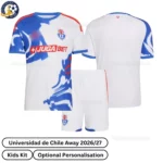 Universidad de Chile Away Kids Kit 26_27-over view