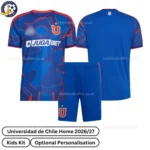 Universidad de Chile Home Kids Kit 26_27-over view