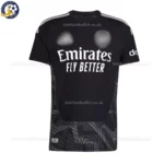 ar-snl goalkeeper kids shirt 26_27-front view-black