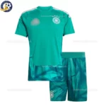 germany goalkeeper kids kit 2026-front view-green