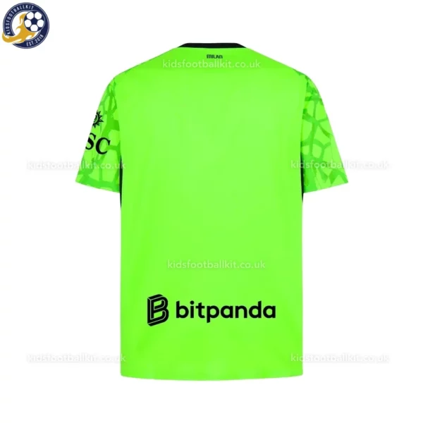 AC Milan Goalkeeper Kids Kit 26_27-back view-green