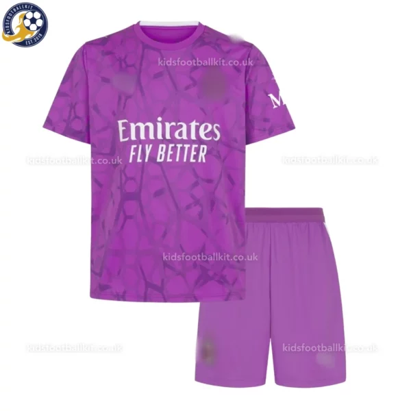 AC Milan Goalkeeper Kids Kit 26_27-front view-pink