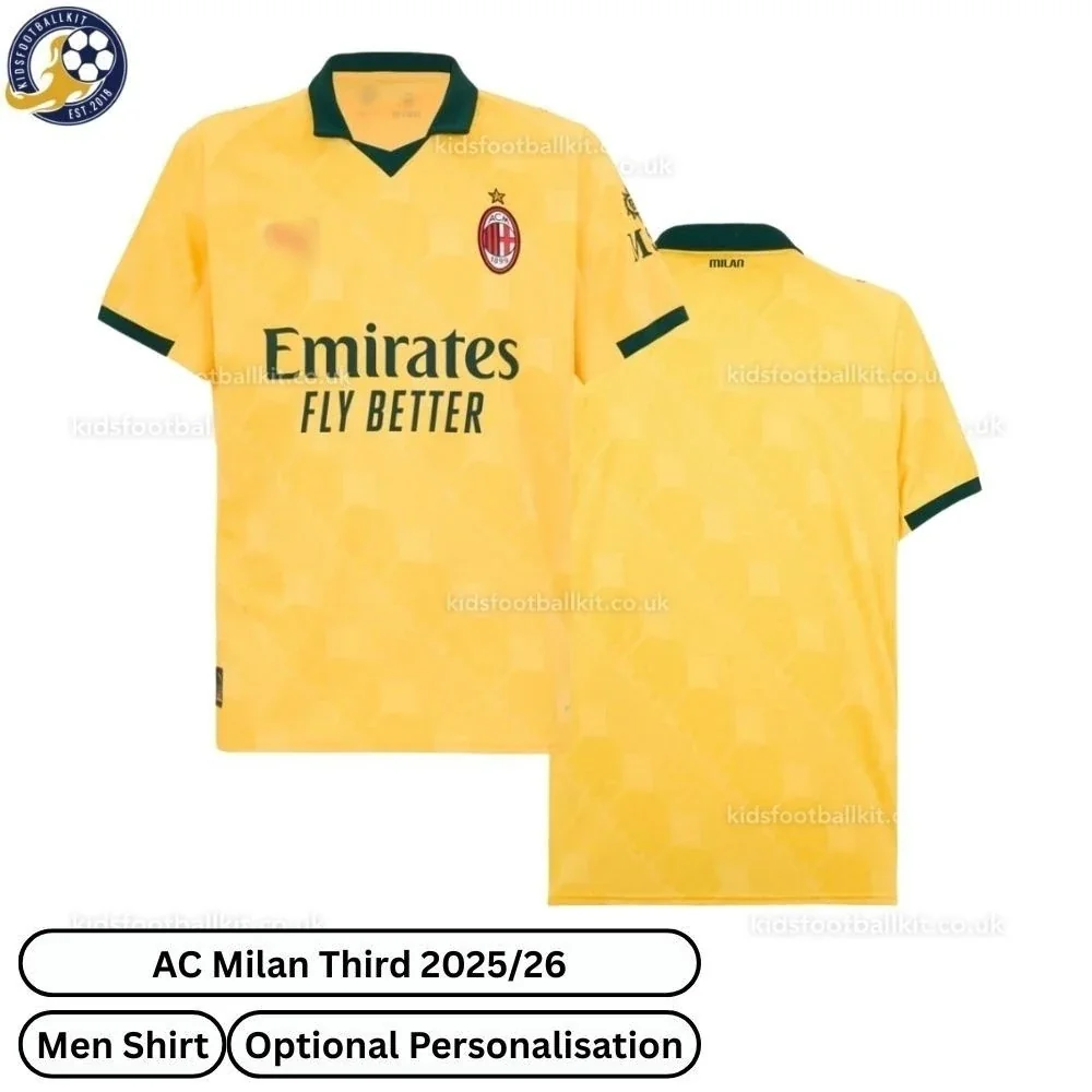 AC Milan Third Men Football Shirt 2025/26