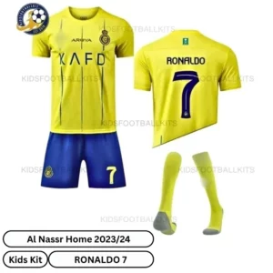Al-Nassr-Home-Kids-Football-Kit-2023_24-–-RONALDO-7-With-Socks-r