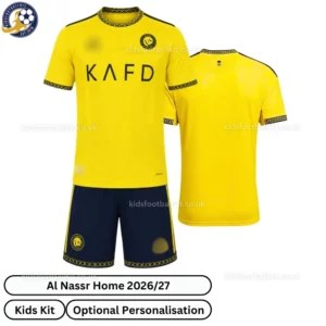 Al Nassr Home Kids Kit 26_27-over view
