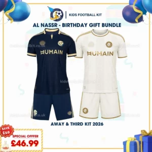Al Nassr away and third kids kit 26_27
