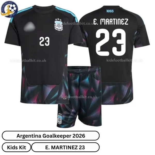Argentina-Goalkeeper-Kids-Kit-2026-over-view-E.-MARTINEZ-23