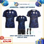 Argentina away men shirt women shirt kids kits 2026