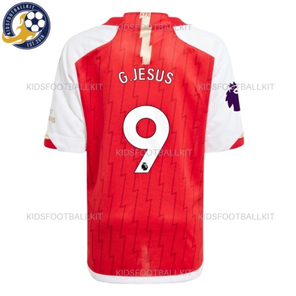 Arsen5E_5EaI-G.JESUS-9-Home-Kids-Football-Kit-23-24-back-view