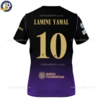 Barcelona Away Kids Kit 26_27-back view-LAMINE YAMAL 10