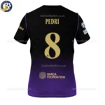Barcelona Away Kids Kit 26_27-back view-PEDRI 8