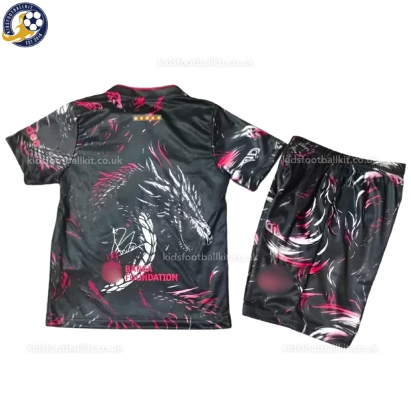 Barcelona Dragon Special Edition Kids Kit 26_27-back view-red black