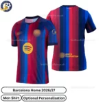 Barcelona Home Men shirt 26_27-over view