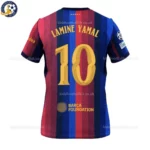 Barcelona Home kids kit 26_27-back view-LAMINE YAMAL 10