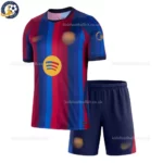 Barcelona Home kids kit 26_27-front view