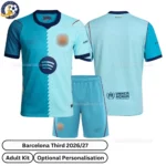 Barcelona Third Adult Kit 26_27-over view
