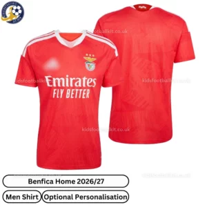 Benfica Home Men Shirt 26_27-over view
