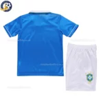 Brazil Away Kids Kit 1994-back view