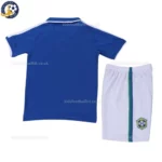 Brazil Away Kids Kit 1997-back view