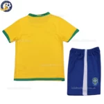 Brazil home kids kit 2006 -back view