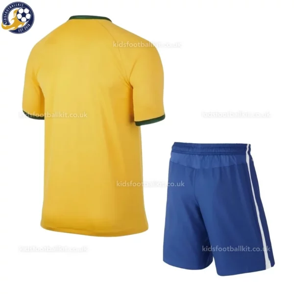 Brazil home kids kit 2014-back view