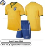 Brazil home kids kit 2014-over view