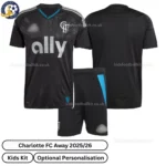 Charlotte FC Away Kids Kit 25_26-over view