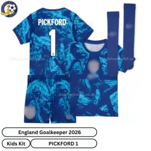 England-Goalkeeper-kids-kit-2026-over-view-with-socks-PICKFORD-1