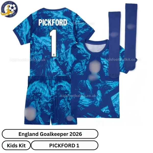 England-Goalkeeper-kids-kit-2026-over-view-with-socks-PICKFORD-1