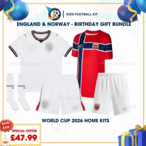 England and norway home kids kits 2026