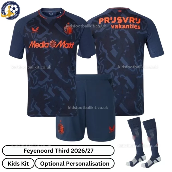 Feyenoord Third Kids Kit 26_27-over view with socks
