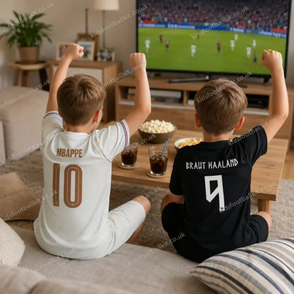 France and Norway away Kids Kit 2026_MBAPPE 10 and BRAUT HAALAND 9-image