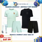 France and norway away kids kits 2026