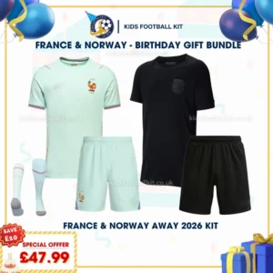 France and norway away kids kits 2026