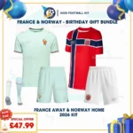 France away and norway home kids kits 2026