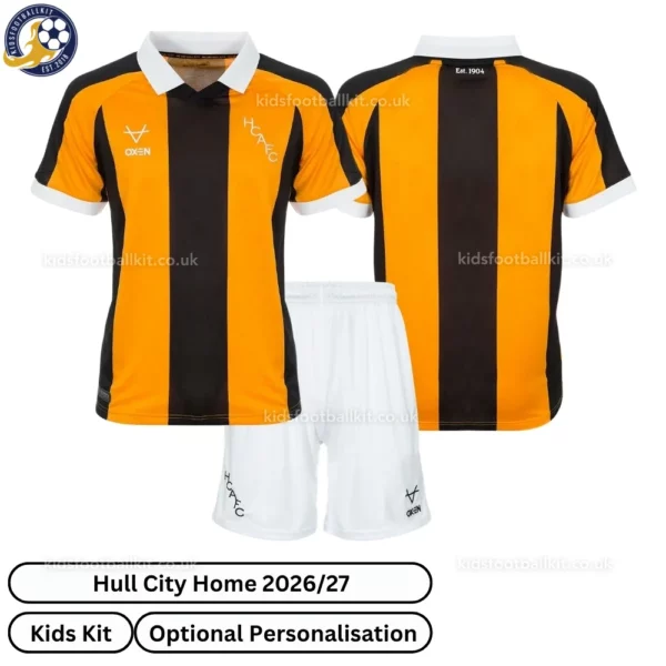 Hull City Home Kids Kit 26_27-over view