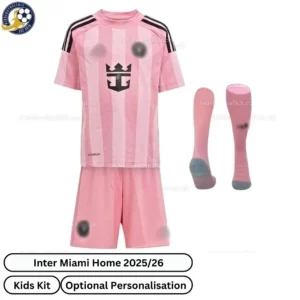 Inter Miami Home Kids Football Kit 2025/26 (With Socks)