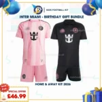 Inter Miami home and away kids kit 26_27