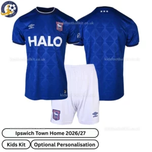 Ipswich Town Home Kids Kit 26_27-over view
